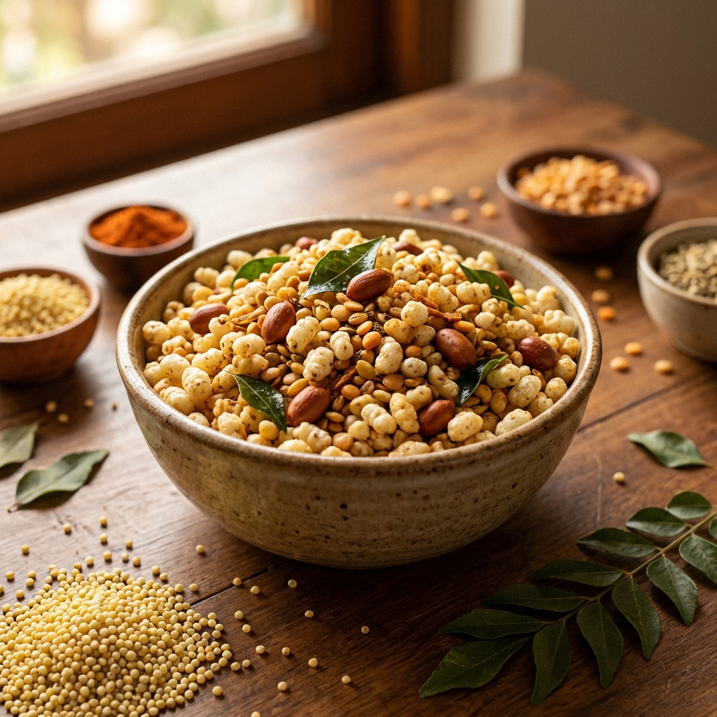 Bowl of Millet Namkeen